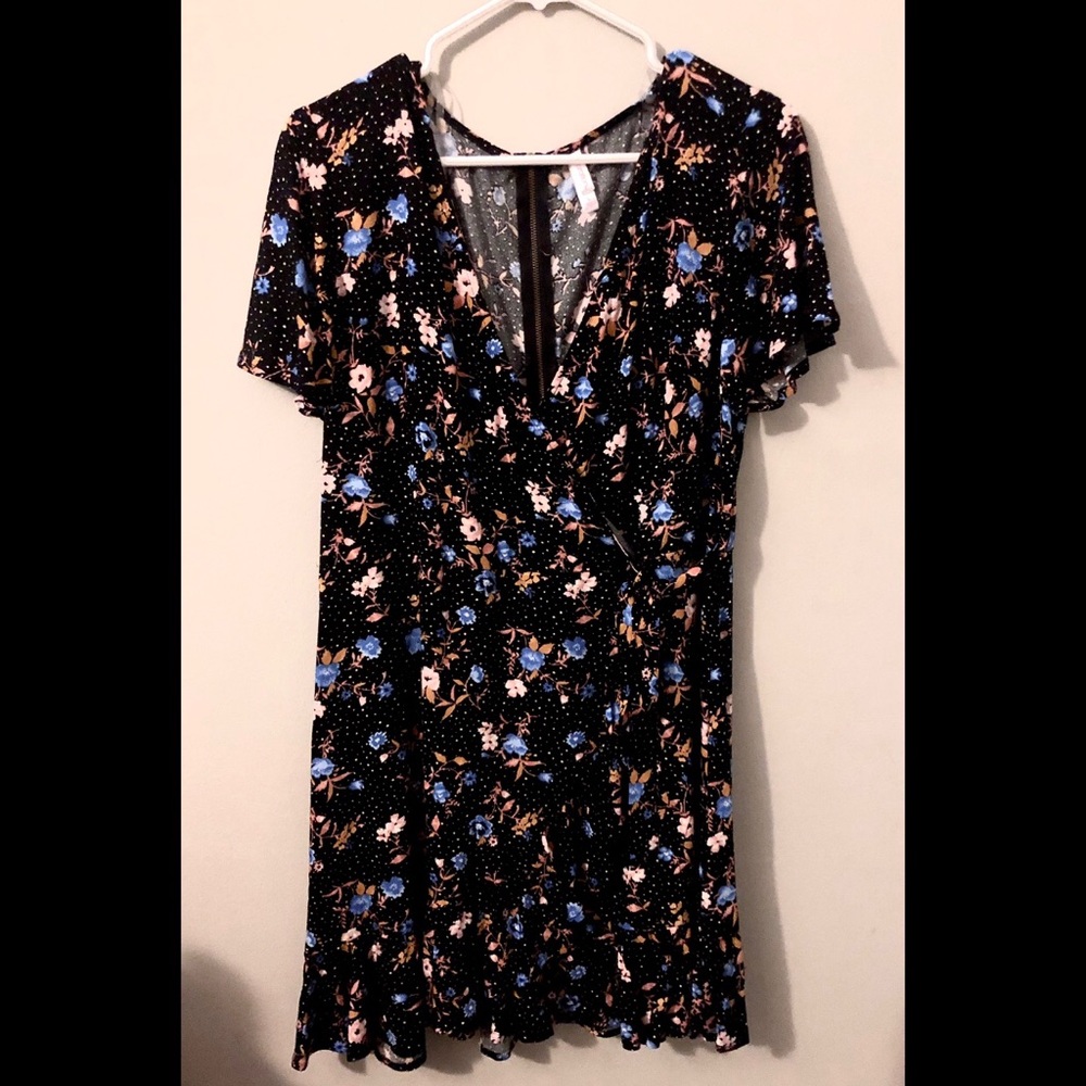 Short Floral Dress